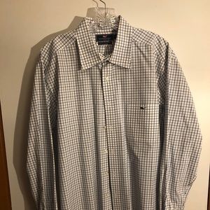 Vineyard Vines Folly Check slim tucker shirt